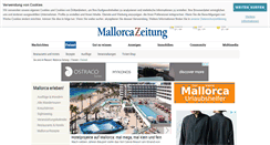 Desktop Screenshot of freizeit.mallorcazeitung.es