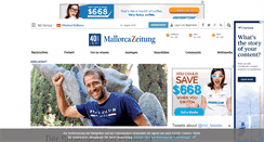 Desktop Screenshot of mallorcazeitung.es
