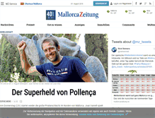 Tablet Screenshot of mallorcazeitung.es